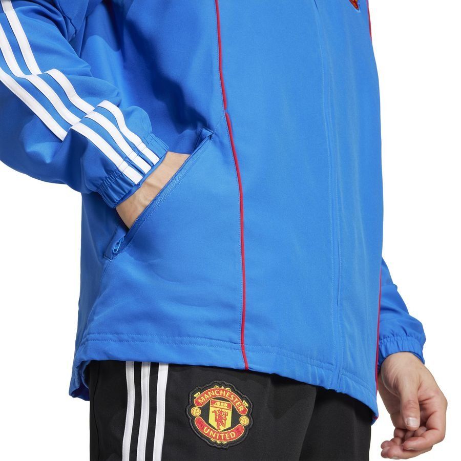 Manchester United Track Top Urban Purist - Blue - Men's-SoccerKits Hub | Buy Soccer Jerseys Online